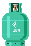 technises Gas Helium