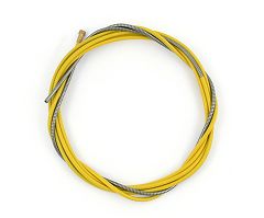 Drahtspirale gelb für Draht ø 1,2 - 1,6 mm , 4,4 m lang