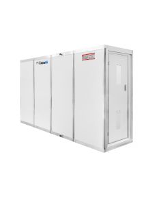 4-Kammer Personenschleuse mit Verriegelung, "Red Line"
