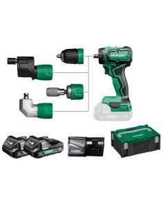 Akku-Bohrschrauber DS18DDQWRZ (HSC II) + 2 Akkus