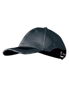 Base-Cap, "Elysee", grau/schwarz