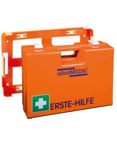 Betriebsverbandkasten, orange, Baustelle/ 50 Mann, gefüllt, DIN 13169  (ab 01.11.2021)