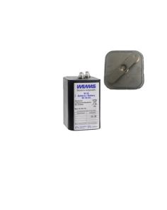 Blockbatterie 6V/50Ah, Luftsauerstoffbatterie für Warnleuchte