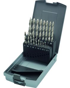 Bohrer-Set, HSS "Split Point", Stahl, 19 Stück