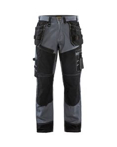 Bundhose, "Bläkläder", 370g/m², grau-schwarz