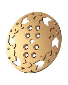 Diamant-Schleiftopf ø 250 mm, mit PKD, gold