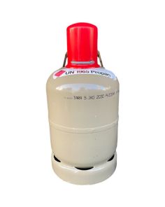 Eigentumsflasche "Propan",  5 kg, grau, ohne Erstbefüllung
