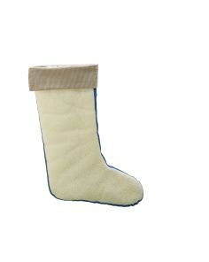 Einziehsocken mit Cordstulpe