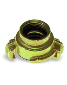Geka - Gewindestück, Messing, 1"  