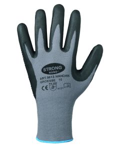 Handschuhe "Handan" grau/schwarz