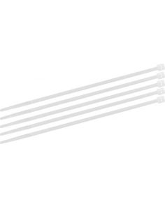 Kabelbinder, 300 x 4,7 mm, a' 100 Stück, weiß   