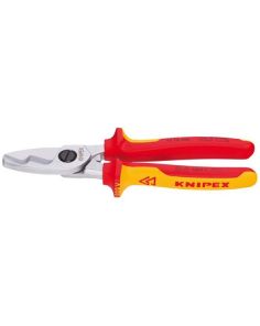 Kabelschere "VDE-1000V ""Knipex", 200 mm lang  