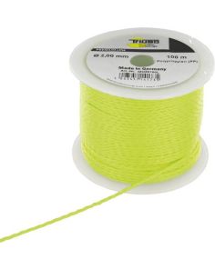 Maurerschnur ø 2,0 mm, 100 Meter lang, gelb/fluoreszierend