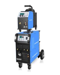 MIG/MAG-Schweißinverter "KITin 5000 WS", 10-500A, 3x400 Volt, wassergekühlt, 5 m Zwischenschlauchpaket