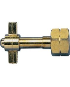 Umfüllstutzen zum Befüllen der Kleinflasche - Propan