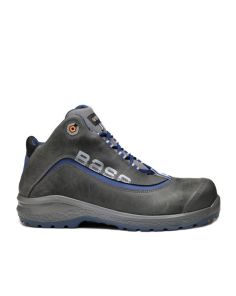S3-Schnürstiefel "Base", blau/grau