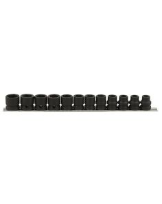 Schlagschraubernußsatz 12-tlg., 1/2"