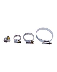 Schlauchschelle, Edelstahl, Gr. 10 - 16 mm