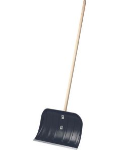 Schneeschieber mit Stiel, 50 cm breit, Kunststoff 