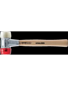 Schonhammer "Baseplex" , Nylon/Cellulose Ø 40 mm (rot/weiss)    
