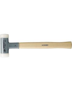 Schonhammer "Supercraft" , Nylon, rückschlagfrei Ø 40 mm (weiss/weiss)     