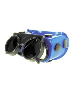 Schutzbrille - Kunstoffbrille, klappbar, für Brillenträger geeignet, DIN 5