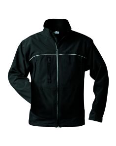 Softshell-Jacke "Alpha" schwarz 