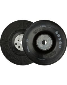 Stützteller hart ø 115 mm für Fiberscheiben, gerippt    