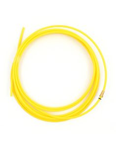 Teflonseele gelb für Draht ø 1,2 - 1,6 mm  kompl. 3,4 m, ID 1,5 x 4,0 AD