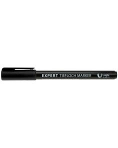 Tieflochmarker, schwarz