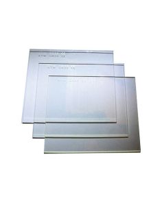 Vorsatzglas 90 x 110, DIN gestempelt (farblos)