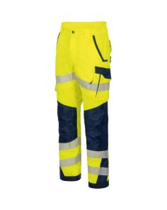 Warnschutz-Bundhose,Vizwell, gelb