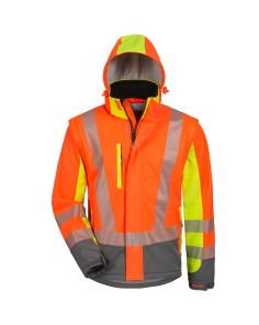 Warnschutz-Softshell-Jacke, "Atanas"