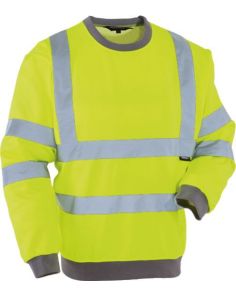 Warnschutz-Sweatshirt, neongelb