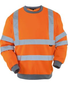 Warnschutz-Sweatshirt, orange