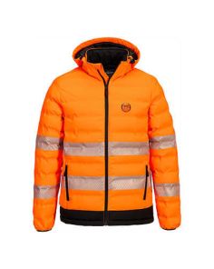 Warnschutz-Tunneljacke, beheizbar, orange