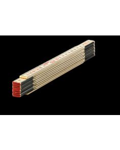 Zollstock, 2 Meter, Naturholz, extrem biegbar