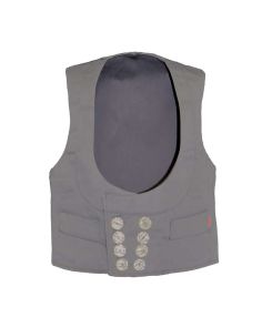 Zunftweste, grau 520g/m²