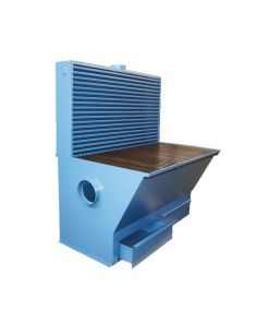 Absaug-Schleiftisch, 2500x1000x850 mm (BxTxH), Luftbedarf ca. 4200 m³/h
