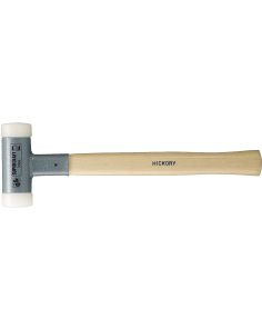 Schonhammer "Supercraft" , Nylon, rückschlagfrei Ø 40 mm (weiss/weiss)