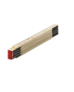 Zollstock, 2 Meter, Naturholz, extrem biegbar