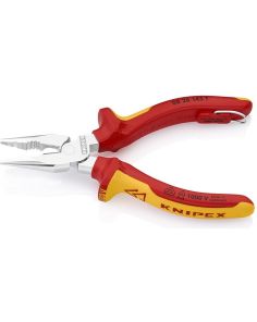 Spitz-Kombizange "Knipex", 1000 Volt,145 mm lang