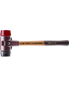 Schonhammer "Simplex" Ø 50 mm (schwarz/rot)