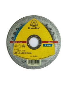 Trennscheibe ø 125 x 1,0 x 22,2 mm  "A100"