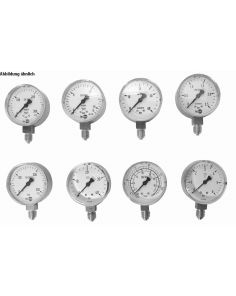 Manometer Argon/CO2 Flaschendruck 0 - 200 bar