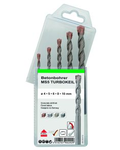 Betonbohrer "Turbohead" 5-teiliges Set
