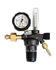 Druckminderer einstufig Argon/ CO2 30l/min mit Flowmeter, "Pro Control"