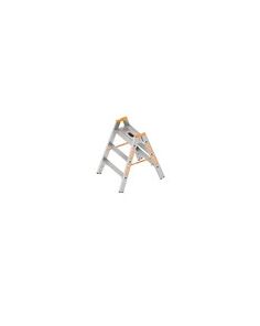 Stufenleiter, Schwerlast, Alu, 3 Stufen