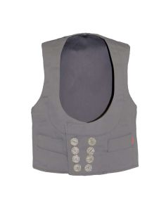 Zunftweste, grau 520g/m²