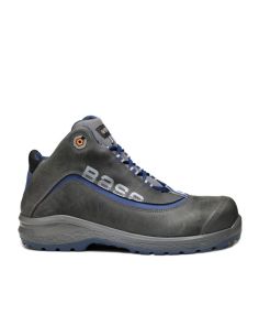 S3-Schnürstiefel "Base", blau/grau